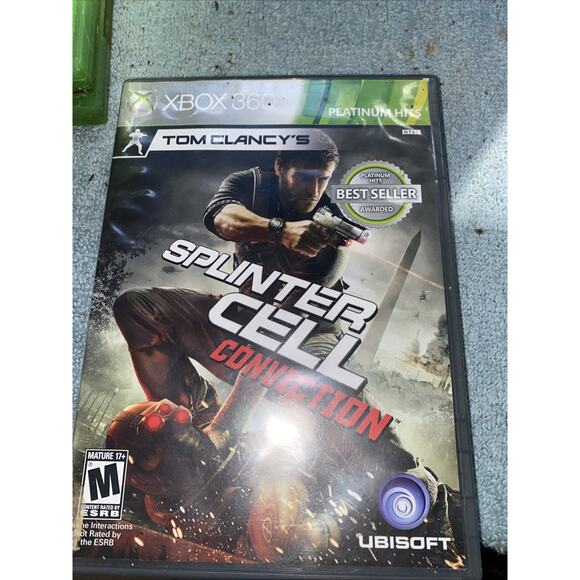 Tom Clancy's Splinter Cell: Conviction (Xbox 360) - Complete CIB W/ Manual - Picture 1 of 2